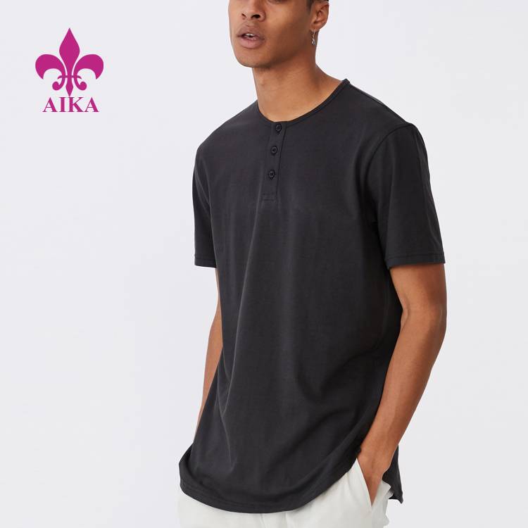 New Arrival China Ladies Tennis Shorts - Wholesale Best Quality Man Wear Custom Blank T Shirt Men Workout Gym T Shirts – AIKA
