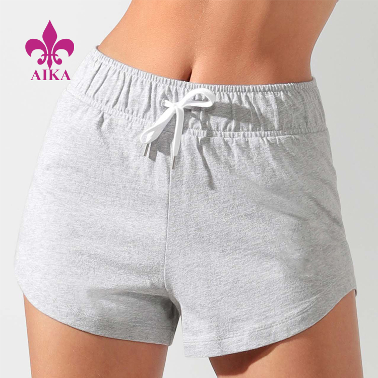 China Factory for Sweatshirts Supplier - New Arrived OEM Wholesale Pure Cotton Breathable Lounge Shorts Women Sports Shorts – AIKA