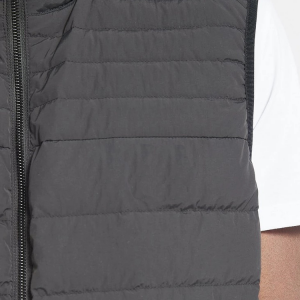 Top Quality High Neck Warmth Gym Sleeveless Down Jacket For Men With Button Pockets