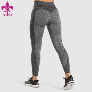 Factory Price Running Sports Wear Tights High Waisted Work Out Scrunch Butt Leggings For Women