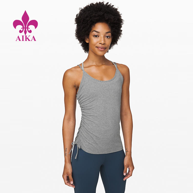 Fast delivery Custom Tracksuits - Ladies Sports Wear Gym Clothing Breathable Soft Skin Fit Yoga Tank Top for Women – AIKA