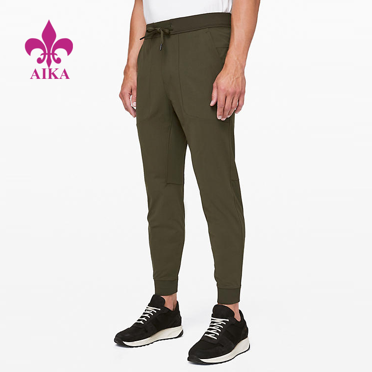 Hot New Products Garment Yoga Pants - 2019 New Fashion Design Soft Breathable All Way Stretch Sports Training Men Joggers – AIKA