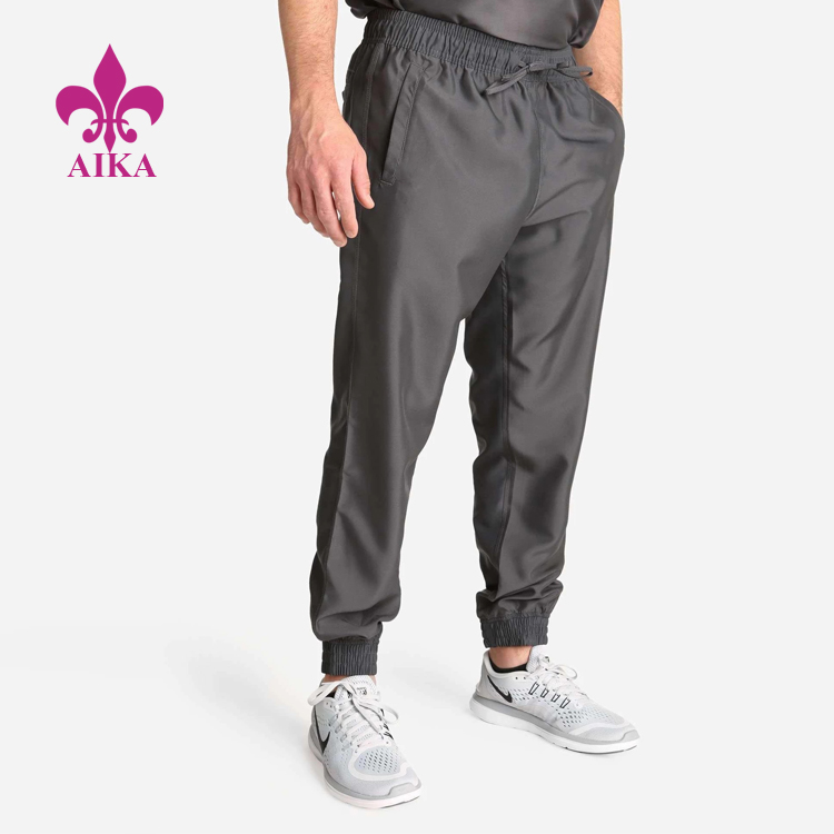 Fast delivery China Women High Waisted Yoga Shorts Suppliers - Wholesale Custom Comfort Lightweight Quick Dry Workout Sports Joggers Men Sweat Pants – AIKA