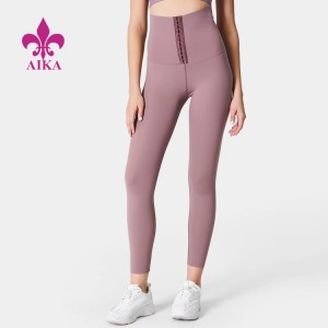 Compression Gym Clothing Yoga Pants High Waist Fitness Waist Trainer Leggings
