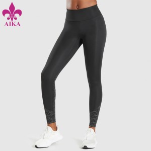 High quality wholesale polyester workout sports butt lift fitness yoga pants womens