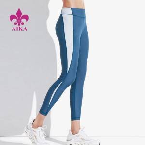 Casual Style Custom Elastic Waist Track Pants Fitness Joggers Yoga leggings Women