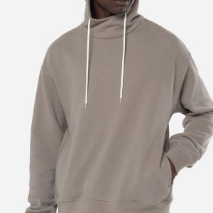 High Quality Wholesale Custom Fitness Sportswear Men Plain Cotton Blank Hoodies Sweatshirt With Pocket