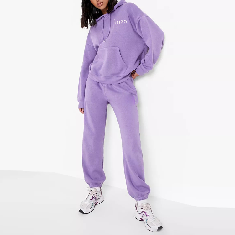 Factory wholesale Women Sport Wear - Factory Price Wholesale Two Piece Jogging Suit Custom Tech Fleece Tracksuit Set – AIKA