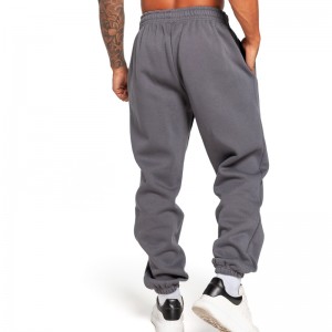 Oversize Joggers 100% Cotton Workout Men Sweatpants With Pockets
