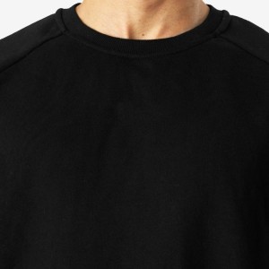 Wholesale Fleece Cotton Polyester Custom Crewneck Oversized Workout Plain Sweatshirts For Men