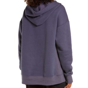 Soft 100% Cotton Custom Logo Blank Workout Oversize Hoodies Sweatshirts For Women