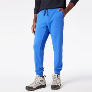 High Quality Drawstring Waist Customized Soft Cotton Jogger Pants For Men With Waist Pocket