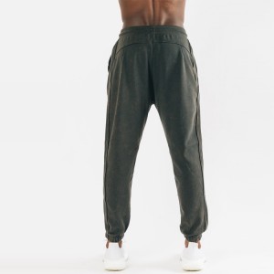 Wholesale Drawstring Waist Acid Washed Oversize Workout Jogger Sweat Pants For Men