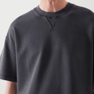 OEM Wholesale Blank Oversized Gym Clothes Custom Logo 100% Cotton Men Plain Workout Sports T Shirts