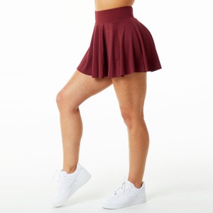 Women's Tennis Skirts Golf Skirts Yoga Shorts Drawstring Side