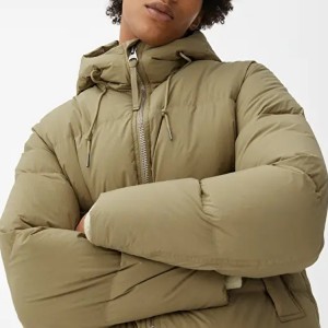 Top Sell OEM Winter Wear Custom Goose Down Coat Puffer Jacket  For Men