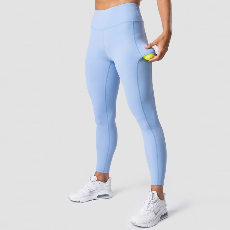 High Quality for Yoga Pants For Women - Manufacturer Custom Fitness Clothing Workout High Waist Tiktok Gym Tights Yoga Leggings With Ball Pocket – AIKA