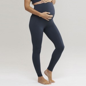 Custom Eco Friendly Stretchable Sports Gym Wear High Waist Maternity Yoga Leggings For Women