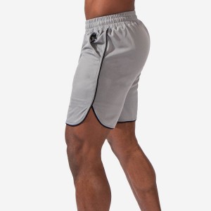 Moisture Wicking 100% Polyester Elastic Waist Men Basketball Gym Shorts With Pocket