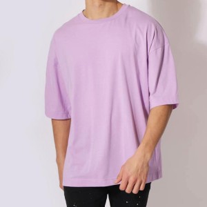 High Quality Workout Blank Oversized Plain Custom Logo 100% Cotton T Shirts For Men