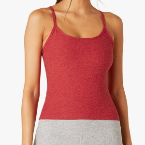 Wholesale Ladies Workout Sports Singlet Women Custom Logo Slim Fit Plain Gym Tank Tops