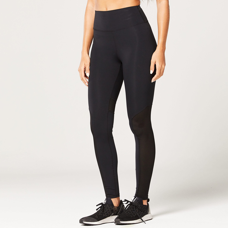 High Quality for Yoga Pants For Women - Wholesale Sweat Wicking Mesh Panel Custom Logo Women High Waist Gym Tights Yoga Leggings – AIKA
