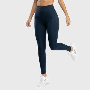 Hot Sale Four Way Stretch Custom Logo Women High Waist Yoga Legging Pants With Pocket