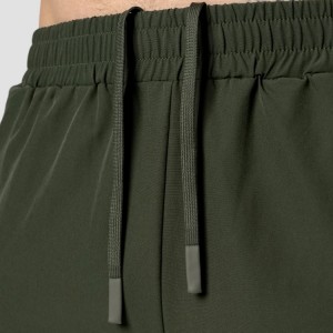 High Quality Polyester Drawstring Waist Men Track Sports Jogger Pants With Zipper Bottom
