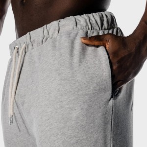 Wholesale Breathable Drawstring Waist Men Cotton Gym Jogger Pants With Zipper Pocket