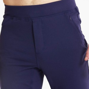 Lightweight Quick Dry Zipper Pocket Sports Track Pants Custom Gym Jogger Pants For Men