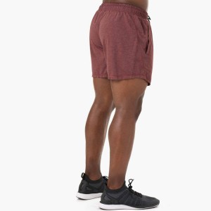 Custom Manufacture Active Sports Wear Drawstring Waist Lightweight Polyester Mens Gym Sweat shorts
