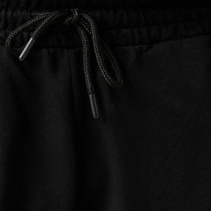 Wholesale Drawstring Waist Contrast Piping French Terry Cotton Jogger Sweat Shorts For Men