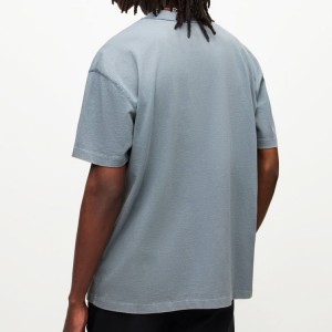 Men Oversize T Shirts Wholesale 100%Cotton Crew Neck Plain Shorts Sleeve