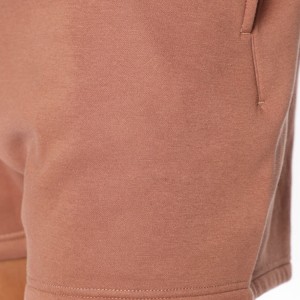 OEM Male Sport Jogger Set Custom Logo Quarter Zipper Sweatshirts Shorts Tracksuit Set