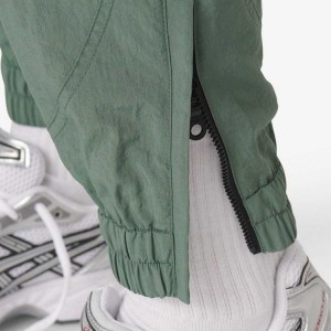 High Quality Quick Dry Woven Custom Full Zip Up Sports Nylon Tracksuit set For Women