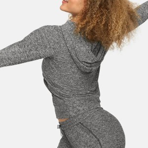 Best Selling Wholesale Lightweight Quick Dry Polyester Fabric Blank Hoodies For Women Gym Wear