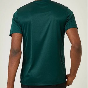 Wholesale Lightweight 92 Polyester 8 Spandex Customized Plain Gym Sports T Shirts For Men