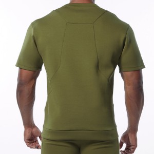 Factory Price Lightweight Crew Neck Plain Workout Sports T Shirts Custom Logo For Men