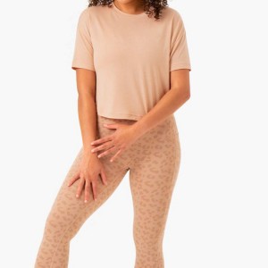 Custom Printed Cotton Spandex Ladies Workout Plain Yoga Gym Crop T Shirt For Women