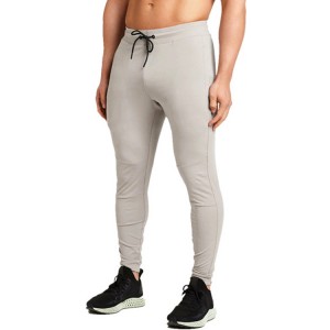 Wholesale High quality Custom Cotton Workout Men Slim Fit Gym Joggers With Zipper Pocket