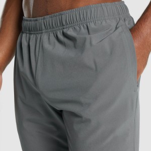 High Quality Four Way Stretch Drawstring Inside Slim Fit Nylon Jogger Pants For Men