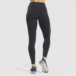 Factory Wholesale Compression Black Tights Active Yoga Pants Woman Fitness Leggings