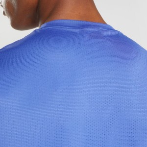 Custom High Quality Mesh Polyester Running Athletic Gym Sports T Shirts For Men