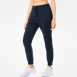 Private Label Drawstring Waist Workout Cotton Sweat Pants Custom Joggers For Women