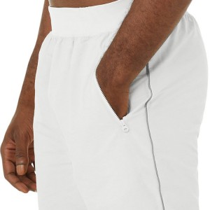 OEM High Quality Lightweight Custom Slim Fit Men Jogger Sweat Pants With Zipper Pocket