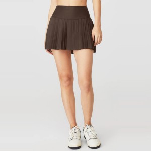 High Rise Girls Tennis Dress Wholesale Workout Women Inner Shorts Pleated Tennis Skirts