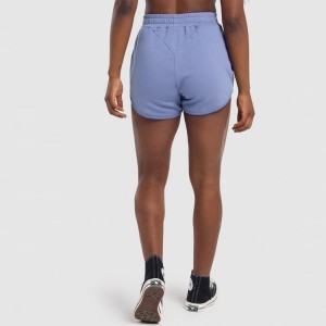 Wholesale Elastic Waist 60% Cotton 40%Polyester Custom Workout Sweat Shorts For Women