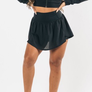 Best Seller Workout Fitness Girls Sports Custom 2 In 1 Tennis Skirts For Women