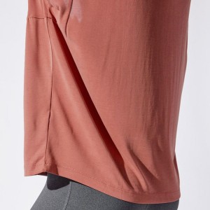 High Quality Workout Clothing Customized Logo Women Short Sleeve Blank Oversize Cotton Plain T Shirt