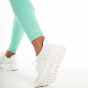 Best Sell Custom Nylon Spandex Four Way Stretch High Waist Seamless Yoga Gym Leggings For Women